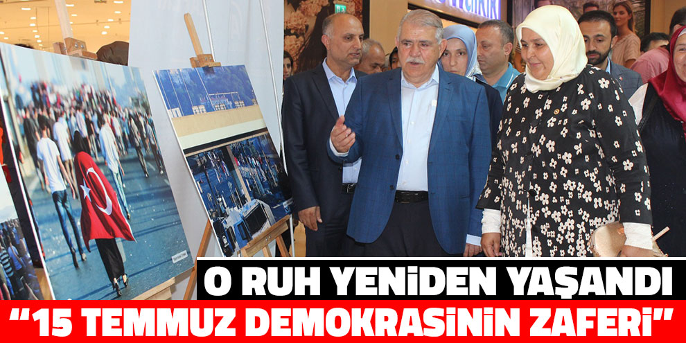 Onikişubat Belediyesi 15 Temmuz ruhunu yeniden yaşattı