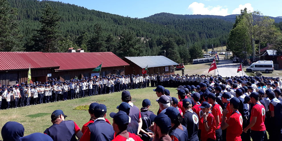 Kahramanmaraş izcileri, Bolu kampından döndü
