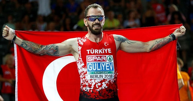Ramil Guliyev, Avrupa Atletizm Şampiyonası'nda tarih yazdı