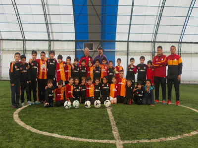 Kahramanmaraş Galatasaray Futbol okulu denetimden geçti