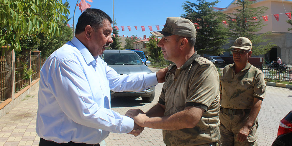 İl Jandarma Komutanı’ndan Başkan Çeleğen’e veda ziyareti