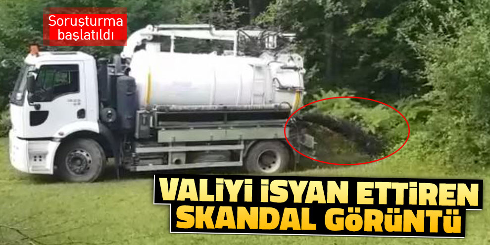 Valiyi isyan ettiren skandal görüntü