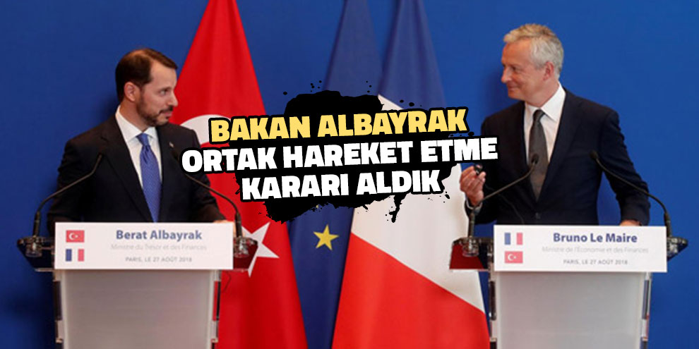 Bakan Albayrak: Ortak hareket etme kararı aldık