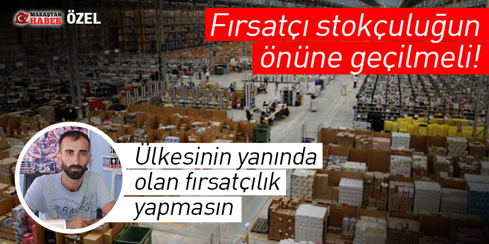 Ülkesinin yanında olan fırsatçılık yapmasın