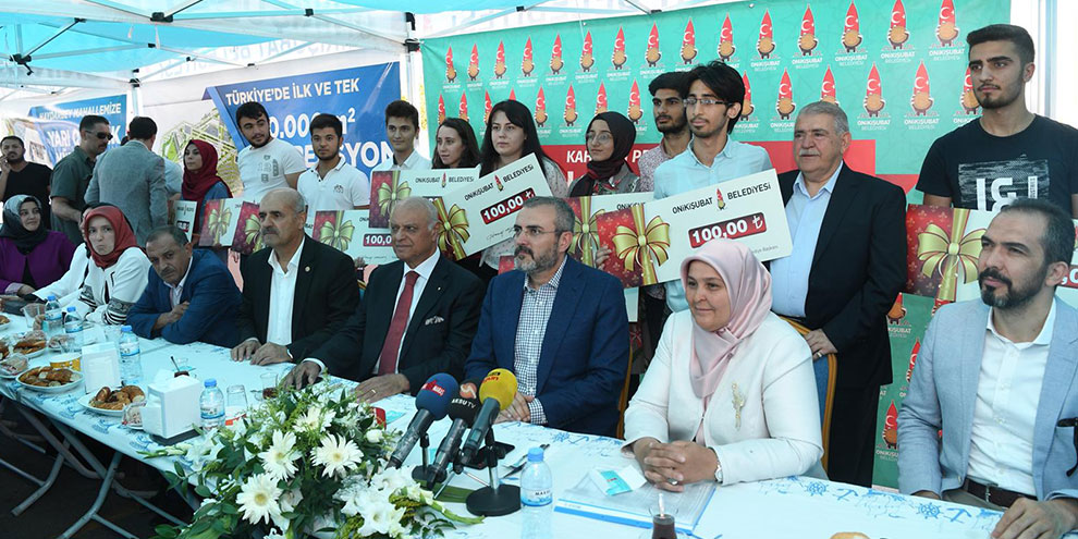 Onikişubat’ın medarı iftiharları kahvaltı programında