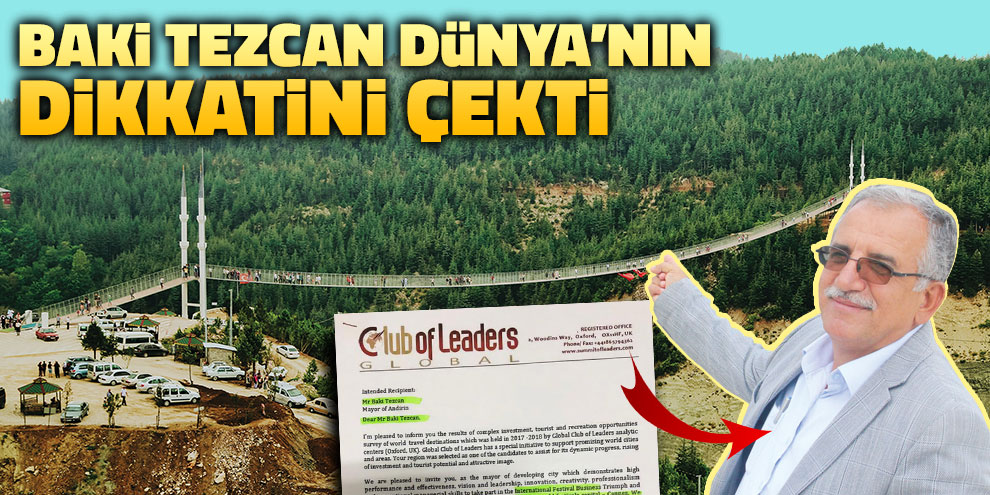 Baki Tezcan Dünya’nın dikkatini çekti