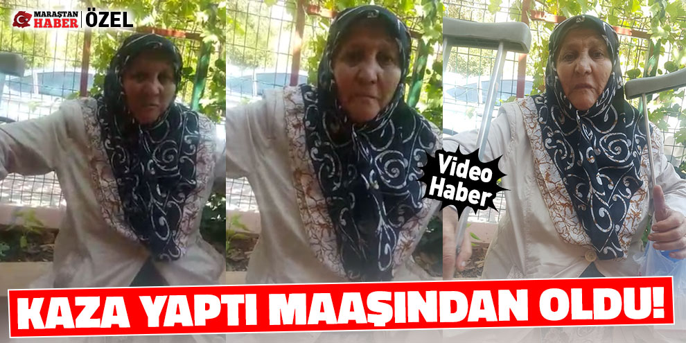 Kaza yaptı maaşından oldu!