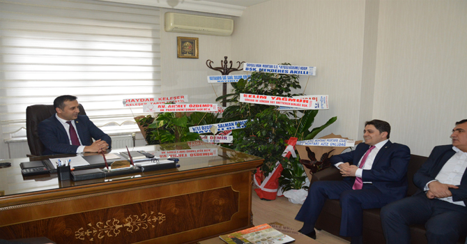 ÇİFTÇİMİZİN CAN YOLDAŞI ZİRAAT ODALARINA ZİYARET