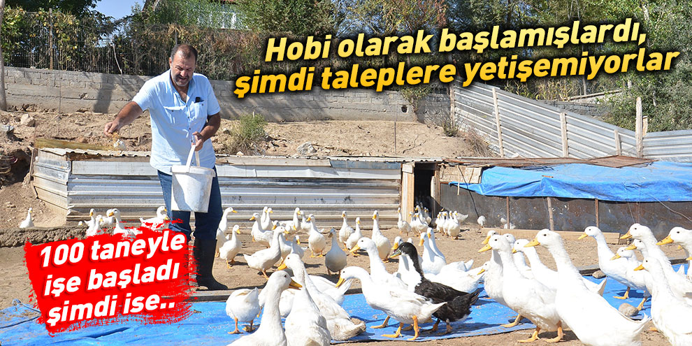 Hobi olarak başlamışlardı, şimdi taleplere yetişemiyorlar