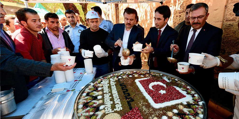 Büyükşehir’den Göksun’da aşure programı