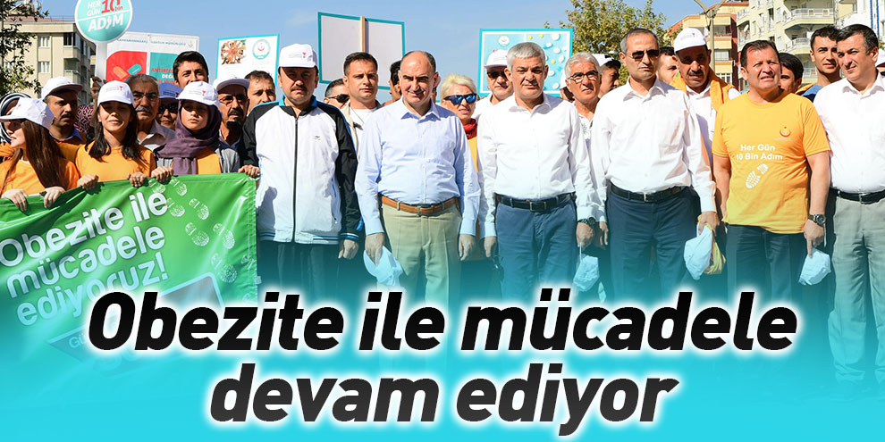 Obezite ile mücadele devam ediyor