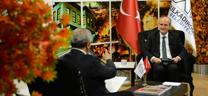 BAŞKAN OKAY, 1 YILLIK HİZMETİ AKSU TV’DE DEĞERLENDİRDİ