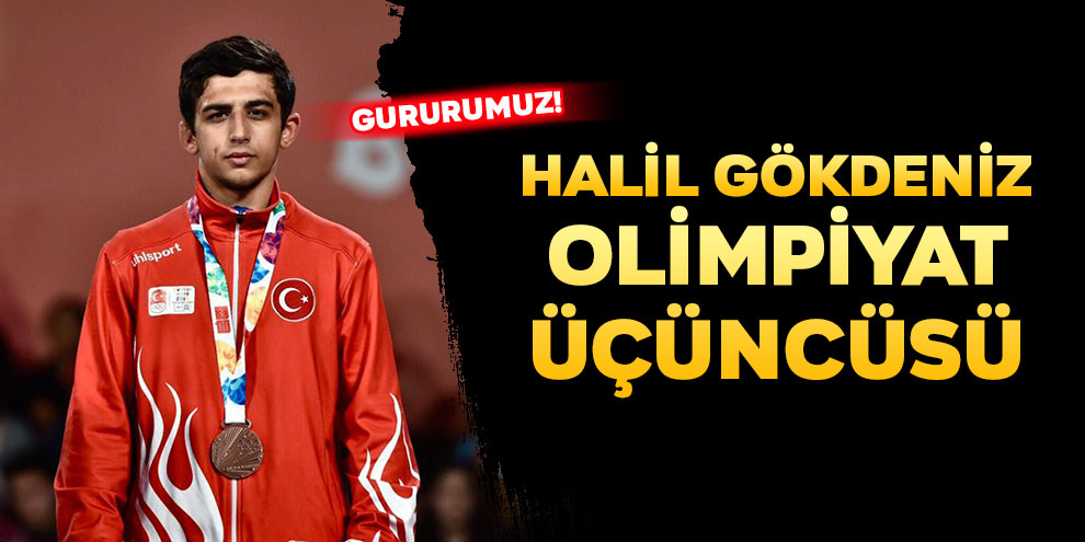 Halil Gökdeniz Olimpiyat üçüncüsü