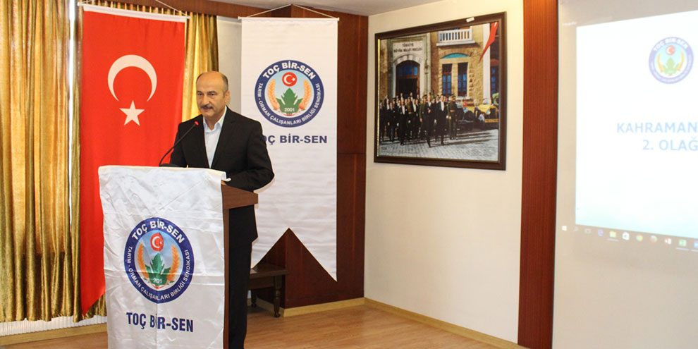 TOÇ BİR SEN 56 Nolu Kahramanmaraş şubesinin genel kurulu yapıldı