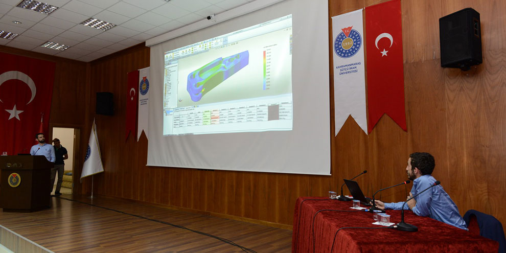 KSÜ’de Solidworks eğitim semineri düzenlendi