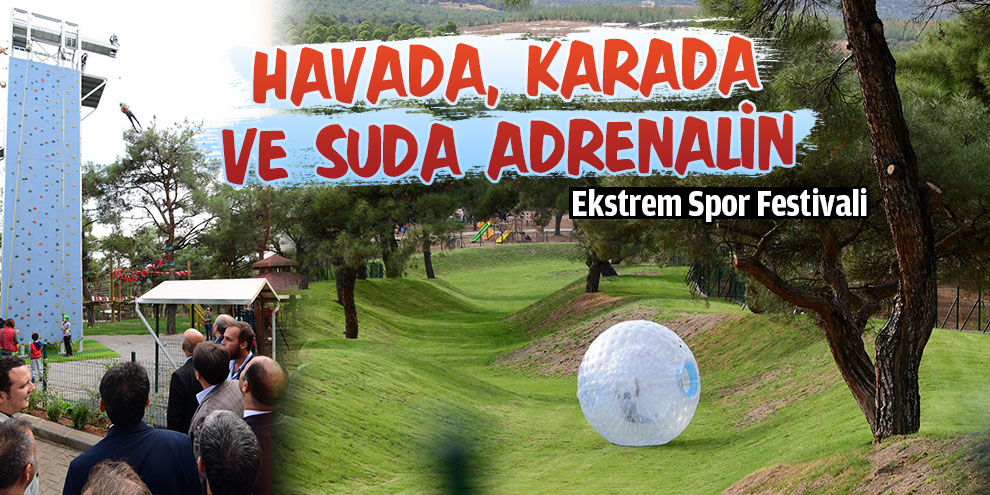 Havada, karada ve suda adrenalin