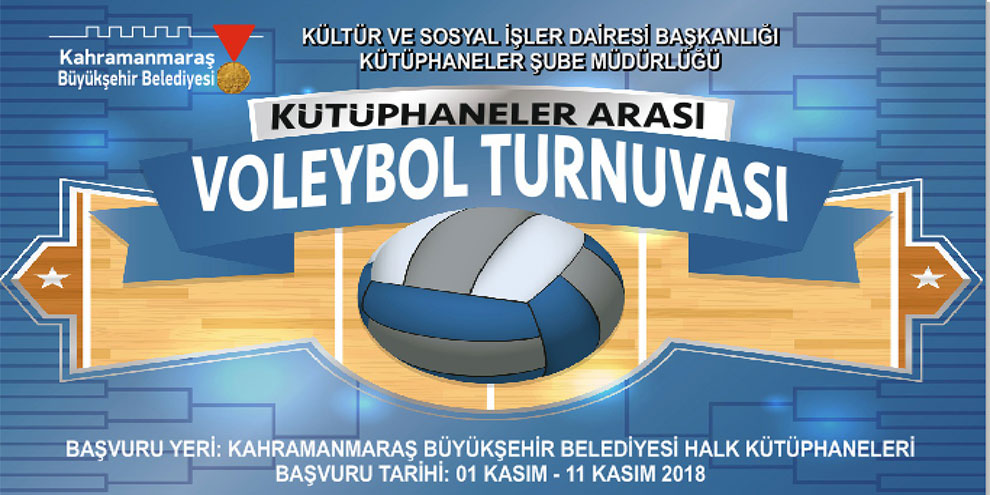 Kahramanmaraş’ta voleybol turnuvası