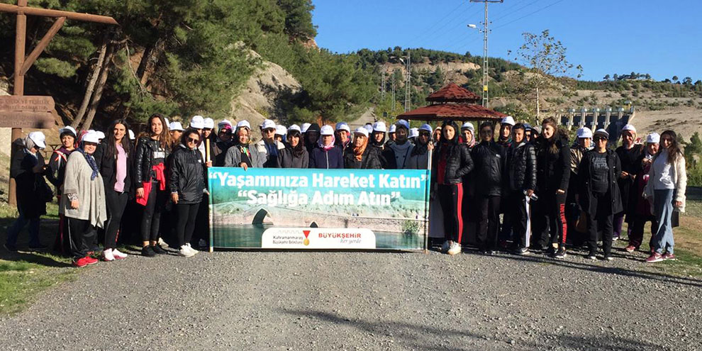 Büyükşehir’den kadınlara yürüyüş