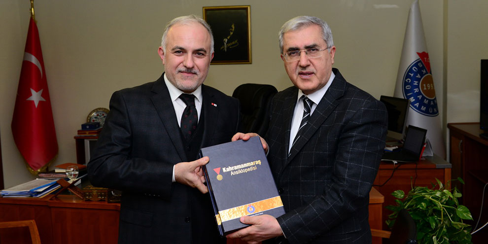 Türk Kızılay Genel Başkanı Kınık, KSÜ Rektörü Can’ı ziyaret etti