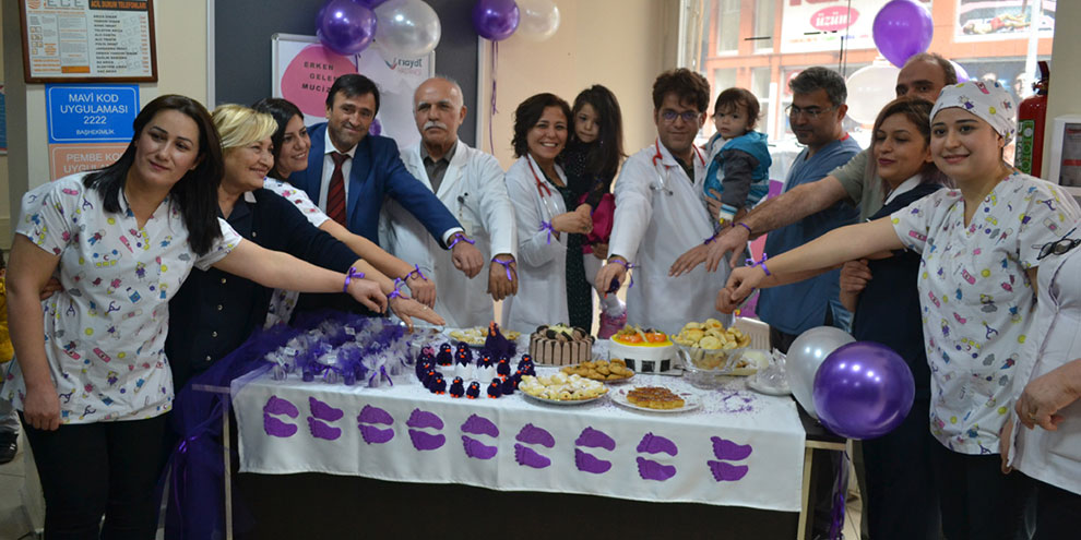 Dünya Prematüre günü kutlandı