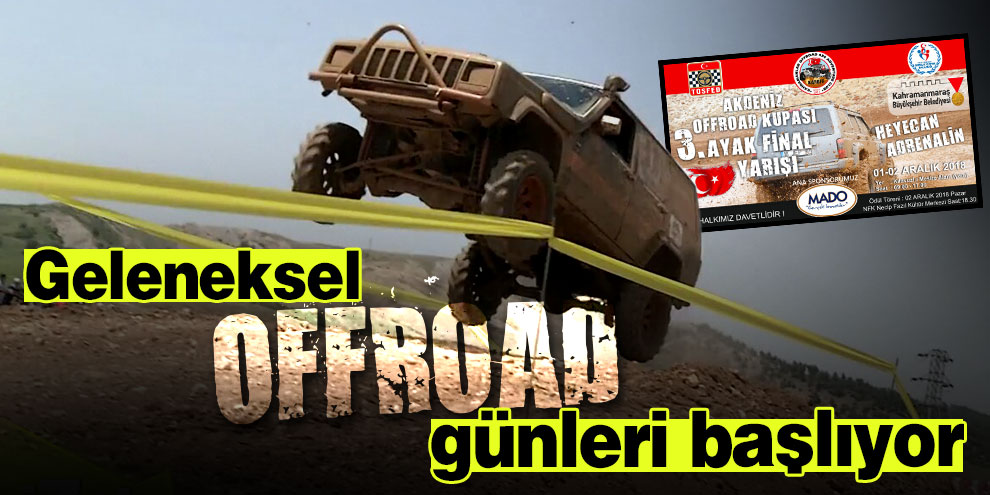Geleneksel Offroad günleri başlıyor
