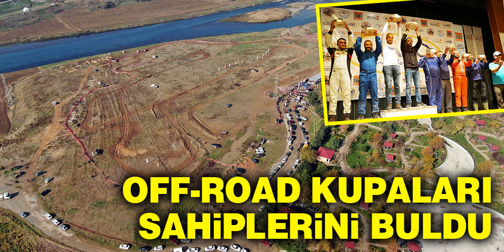 Off-road kupaları sahiplerini buldu