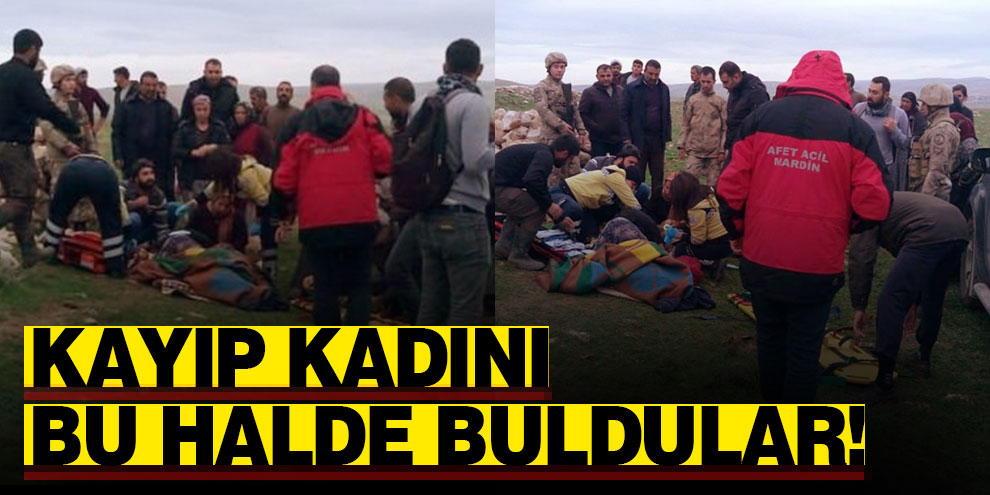 Kayıp kadınını bulduklarında şoke oldular!