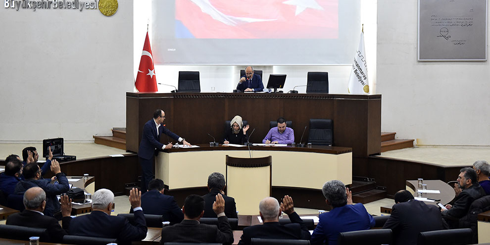 Dulkadiroğlu Belediyesi Aralık ayı meclis toplantısı