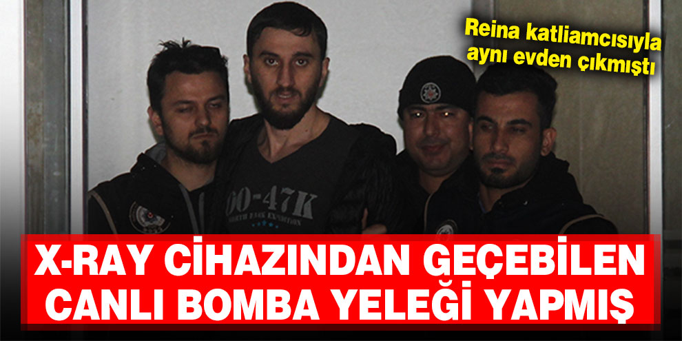 X-ray cihazından geçebilen canlı bomba yeleği yapmış