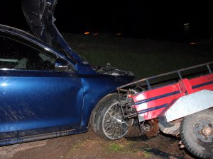 KAZADA ARAÇLAR ALEV ALDI: 1 ÖLÜ