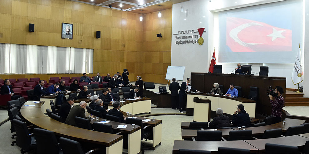 Dulkadiroğlu Belediyesi Ocak ayı meclis toplantısı yapıldı