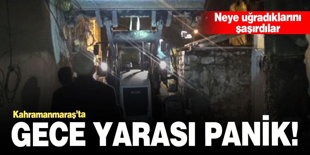 Gece yarası panik! Neye uğradıklarını şaşırdılar