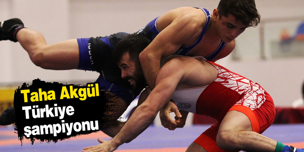 Taha Akgül, Türkiye şampiyonu