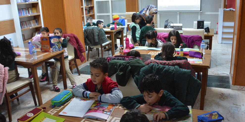 Büyükşehir’den “Okullar kütüphanede” uygulaması