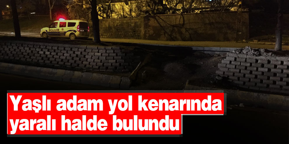 Kayıp yaşlı adam yaralı bulundu