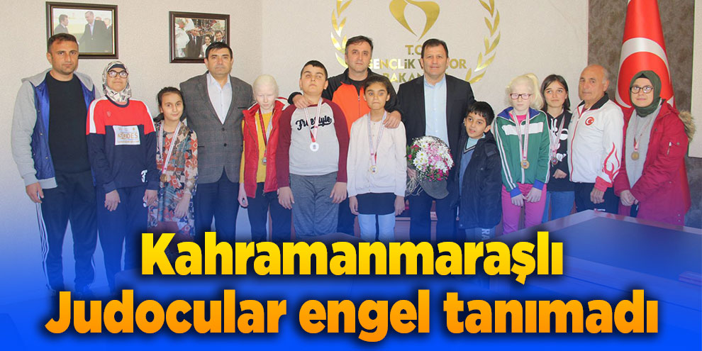 Kahramanmaraşlı Judocular engel tanımadı