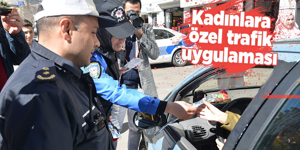 Kadınlara özel trafik uygulaması
