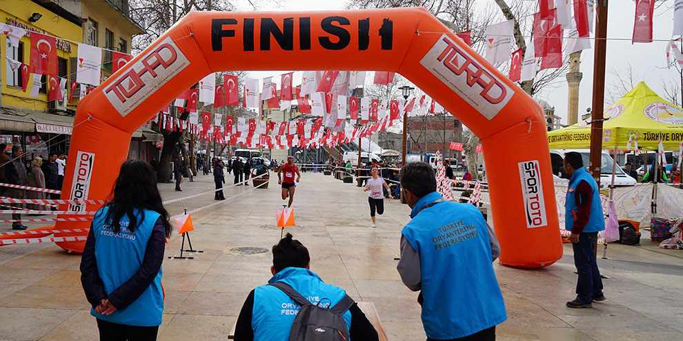 Kahramanmaraş Oryantiring yarışması sona erdi