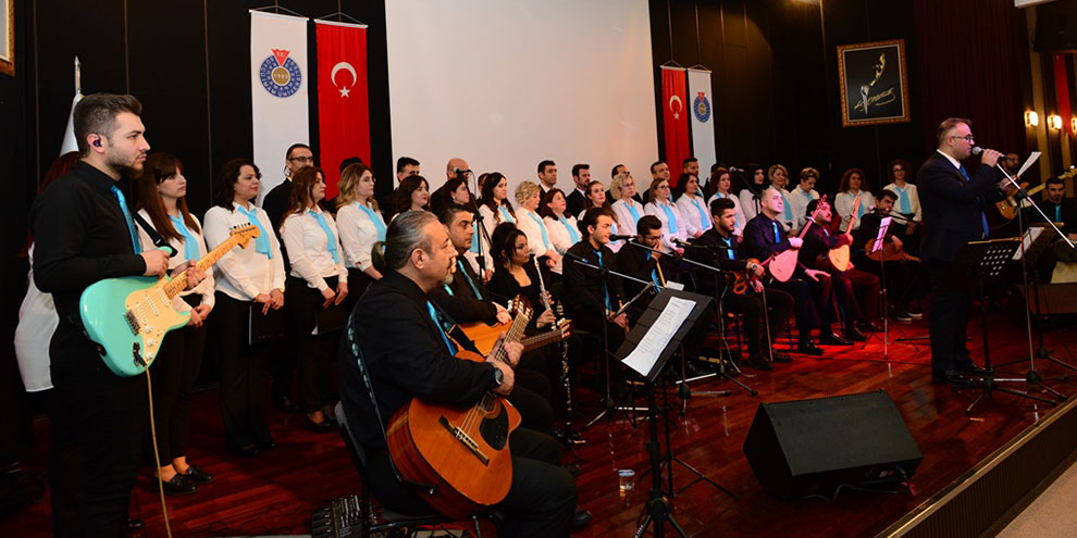 KSÜ Türk Halk Müziği Korosu 2. konseriyle sanatseverlerle buluştu