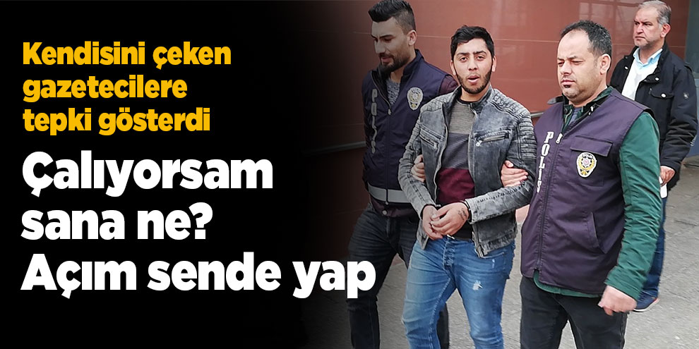 Çaldığı televizyonu evinde izlerken yakalandı