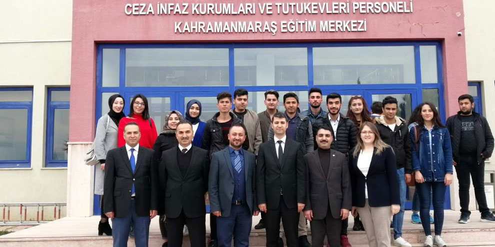 Gaziantep Üniversitesi öğrencilerinden Kahramanmaraş Eğitim Merkezi’ne teknik gezi