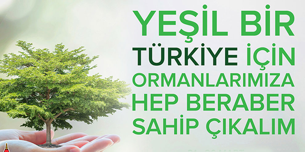 Mahçiçek “Onikişubat’ın yüzde 50’sini yeşillendirdik”