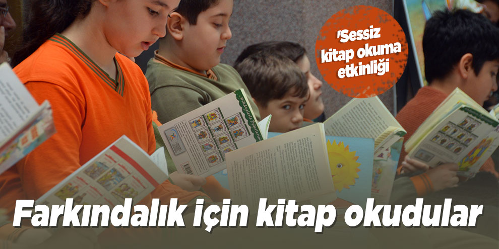 Farkındalık için kitap okudular