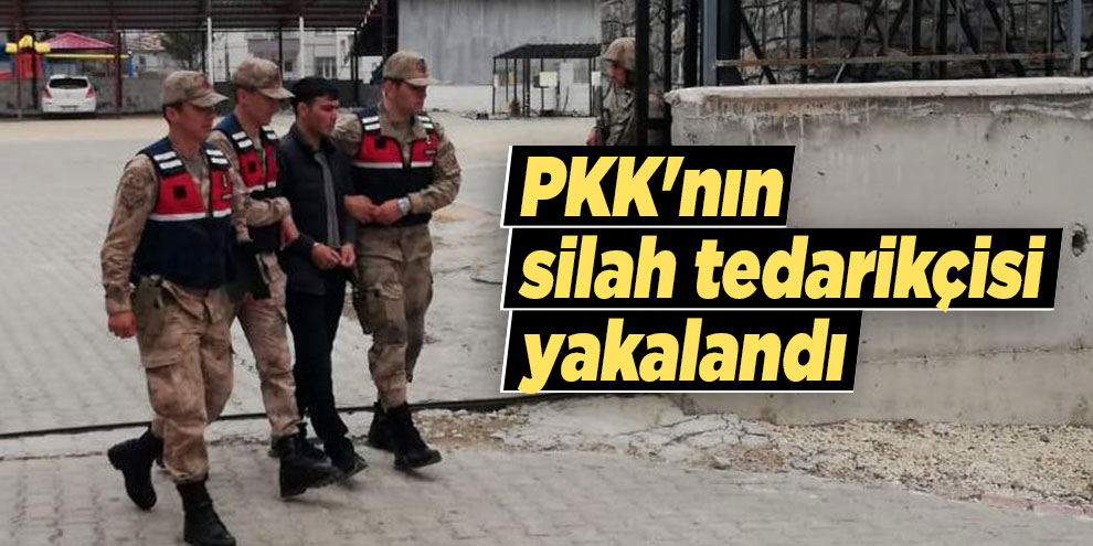 PKK'nın silah tedarikçisi yakalandı
