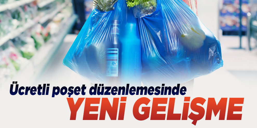 Mağaza poşetine 25 kuruş sınırı!