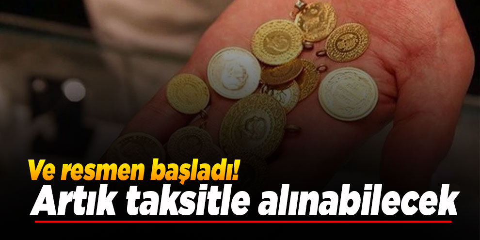 Altında 4 taksit dönemi resmen başladı!
