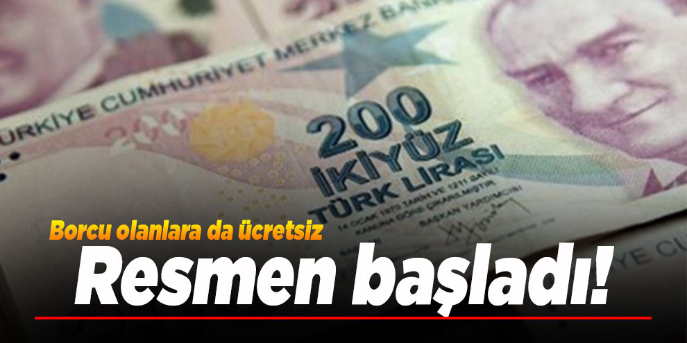 Prim borcu olana da bedava sağlık