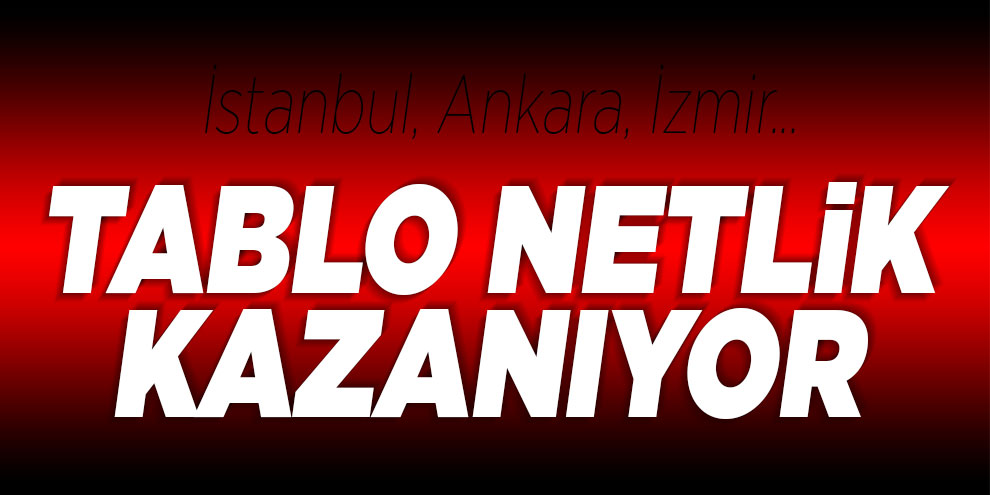 3 büyükşehrin belediye meclisleri netleşiyor