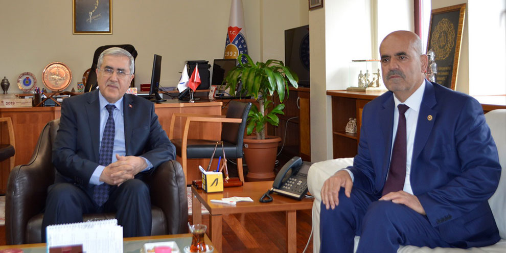 Rektör Can, Milletvekili Kılıç’ı makamında ağırladı