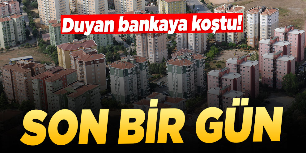TOKİ'nin sosyal konutları için 621 bin başvuru yapıldı